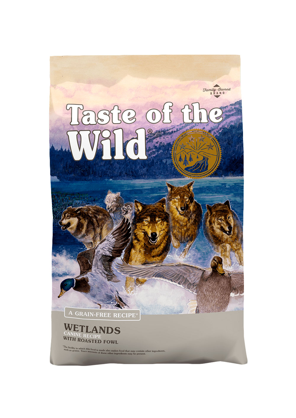 Taste of the wild wetlands with Wild fowl a grain free diet 5.6kg