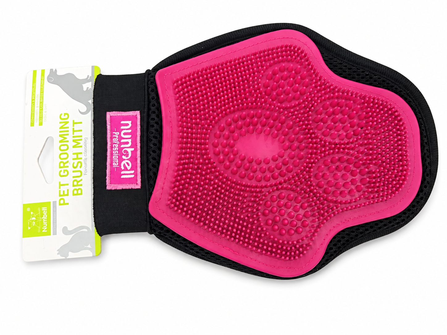 Nunbell Pet Grooming Brush Mitt