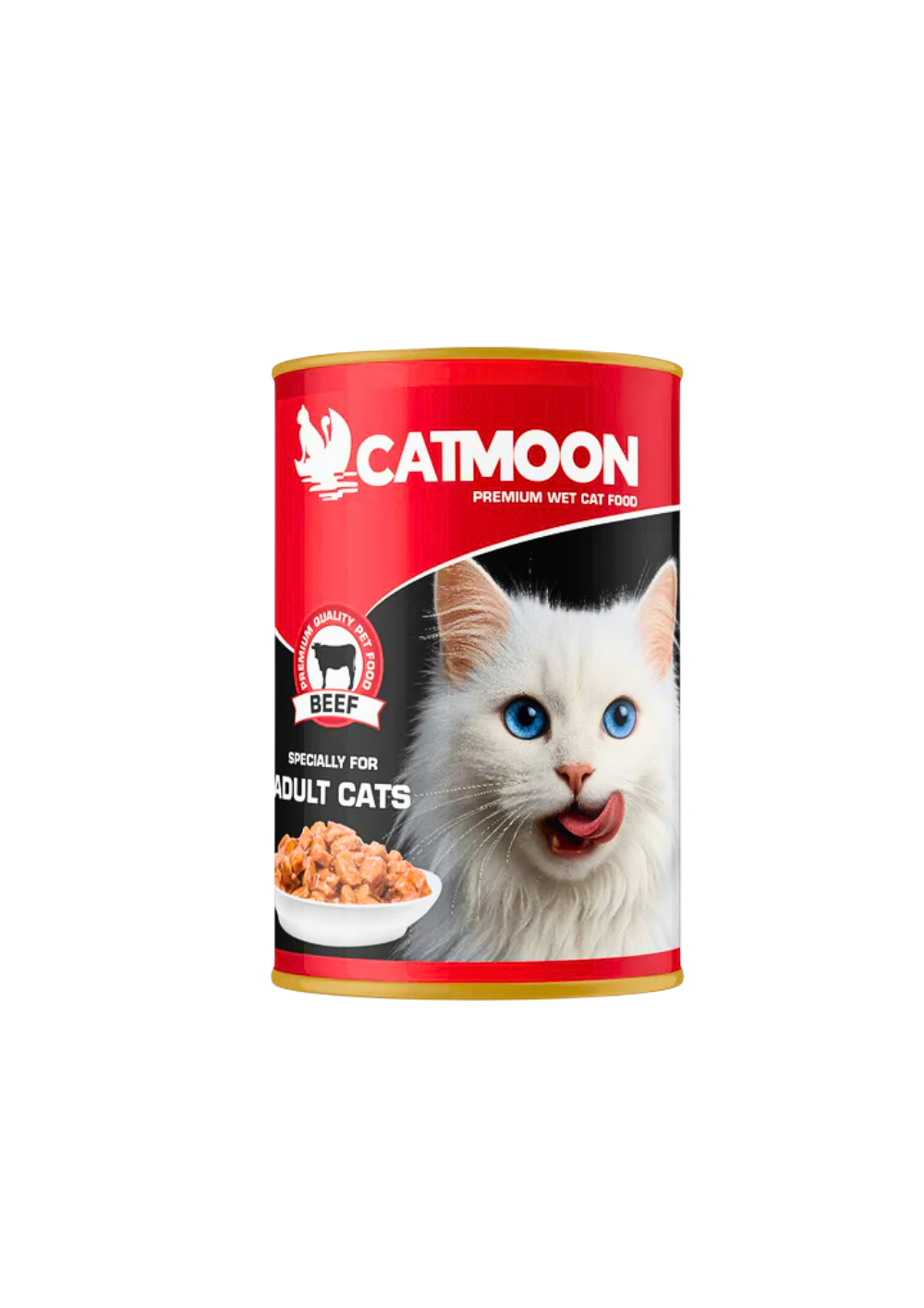 CATMOON Wet Food For Adult With Beef 400g