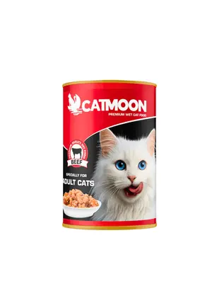 CATMOON Wet Food For Adult With Beef 400g