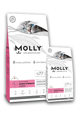 Molly Mother & Baby Cat Food 2KG