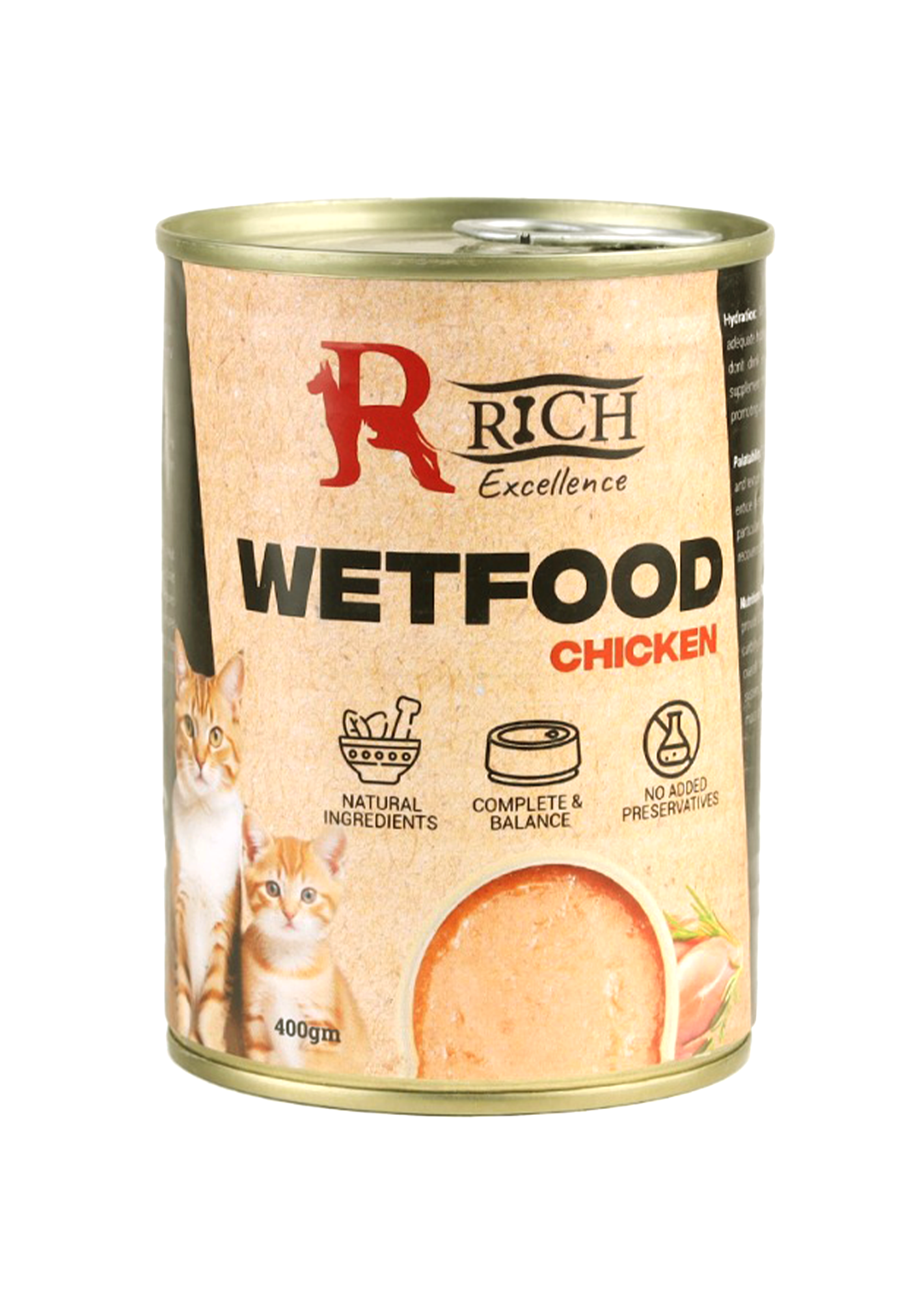 Rich Excellence Wet Cat Food with Chicken 400g