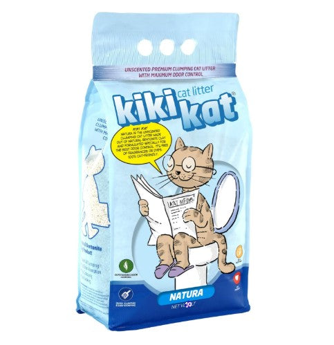 Kiki Kat natural Clumping Cat Litter8.7 kg