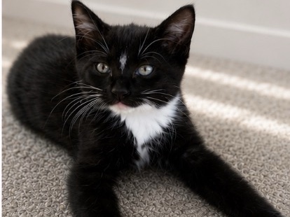 Bombay – 3 Domstic shorthair and Bombay kittens – London