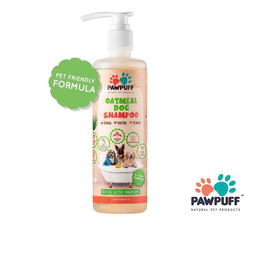 PAW PUFF Dog Oatmeal Shampoo