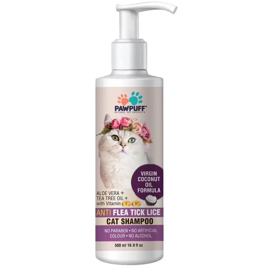 PAW PUFF Cat Coconut Shampoo 