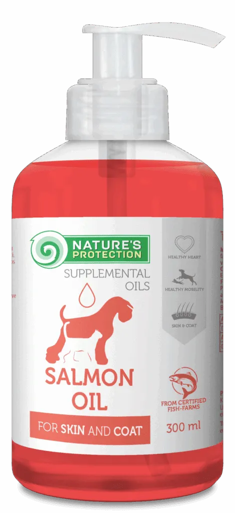NP Salmon Oil for Skin & Coat Of Adult Dogs And Cats