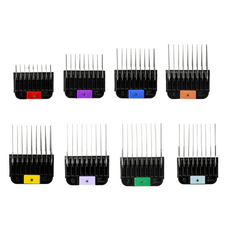 Wahl Color-Code Metal Guide Combs - Ningbo - buy online at Petzify