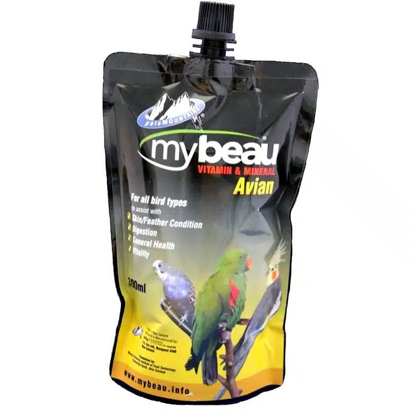 MyBeau Avian Liquid Vitamin & Omega Supplement - buy online at Petzify