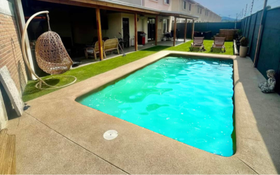 Piscina patio pequeño