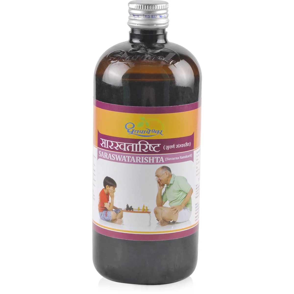 Dhootapapeshwar Saraswatarishta, 450 ml