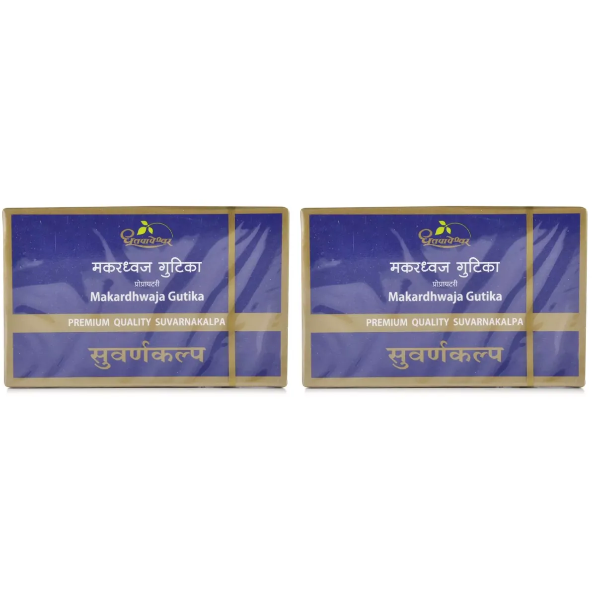 Dhootapapeshwar Standard Makardhwaja Gutika, 10 Tablets