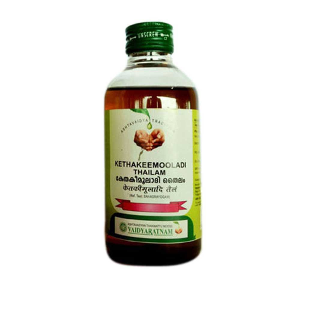 Vaidyaratnam Kethakeemooladi Thailam