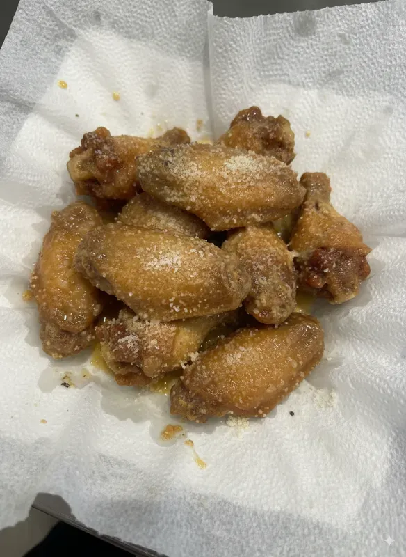 Garlic Parmesan wings