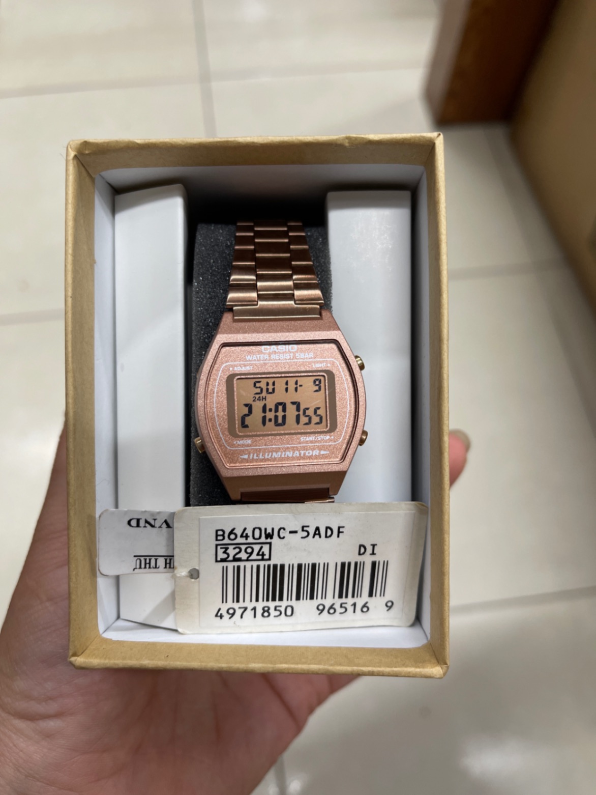 Đồng Hồ CASIO B640WC-5ADF