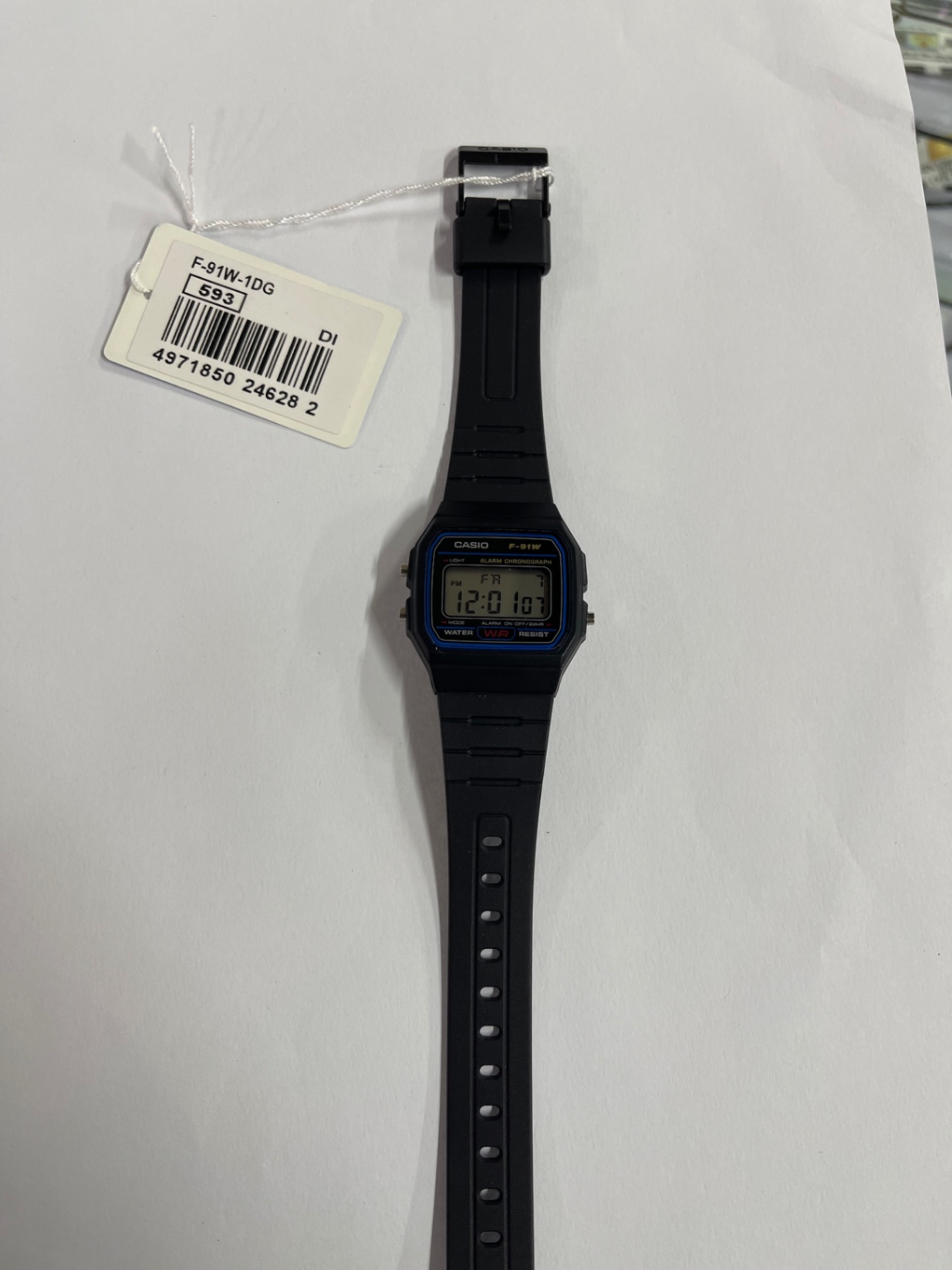 Đồng Hồ CASIO F-91W-1DG