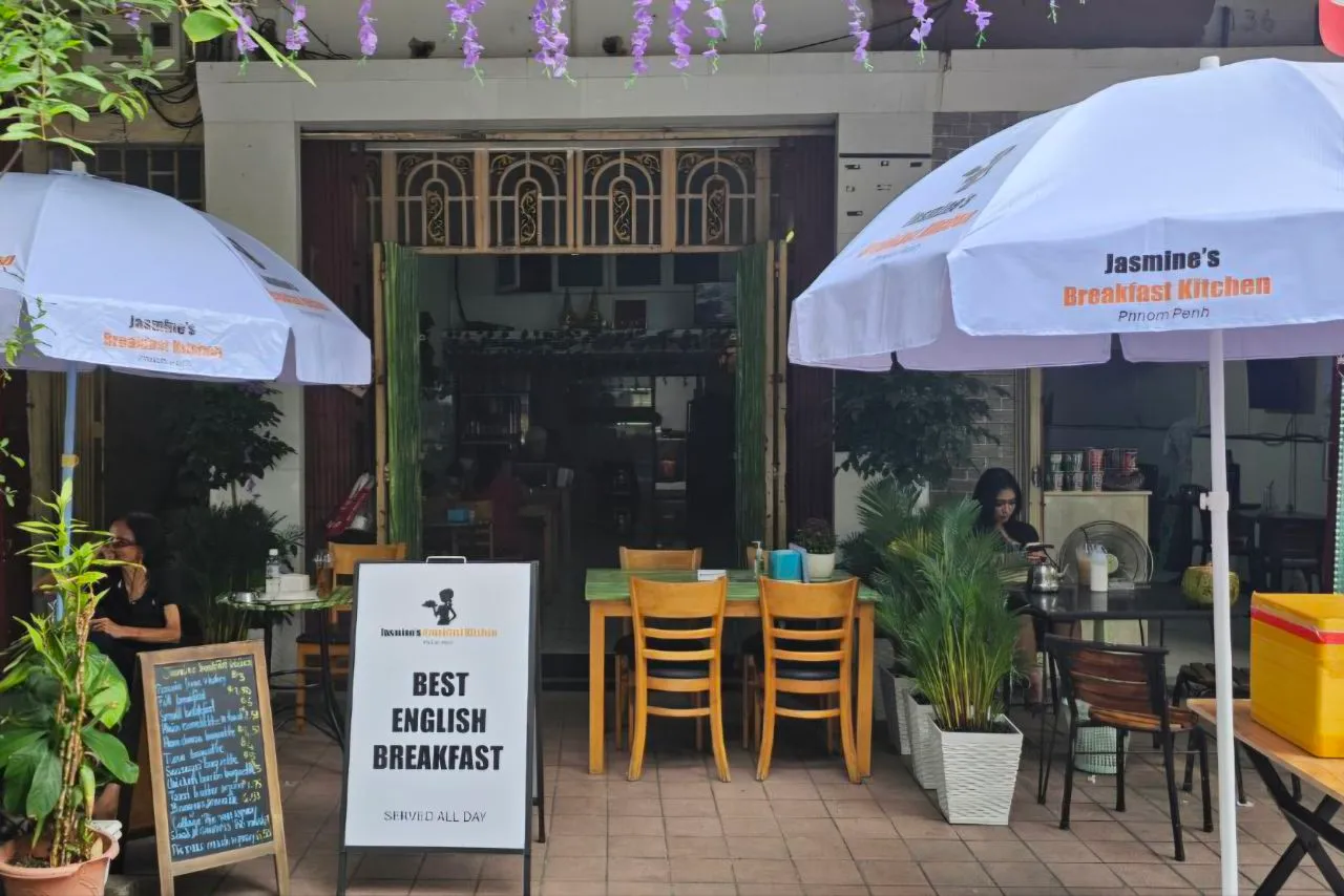 Jasmine's Breakfast Kitchen on Street 148, near Central Market