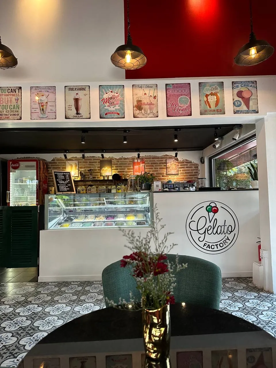 House-made gelato at Gelato Factory on Street 123
