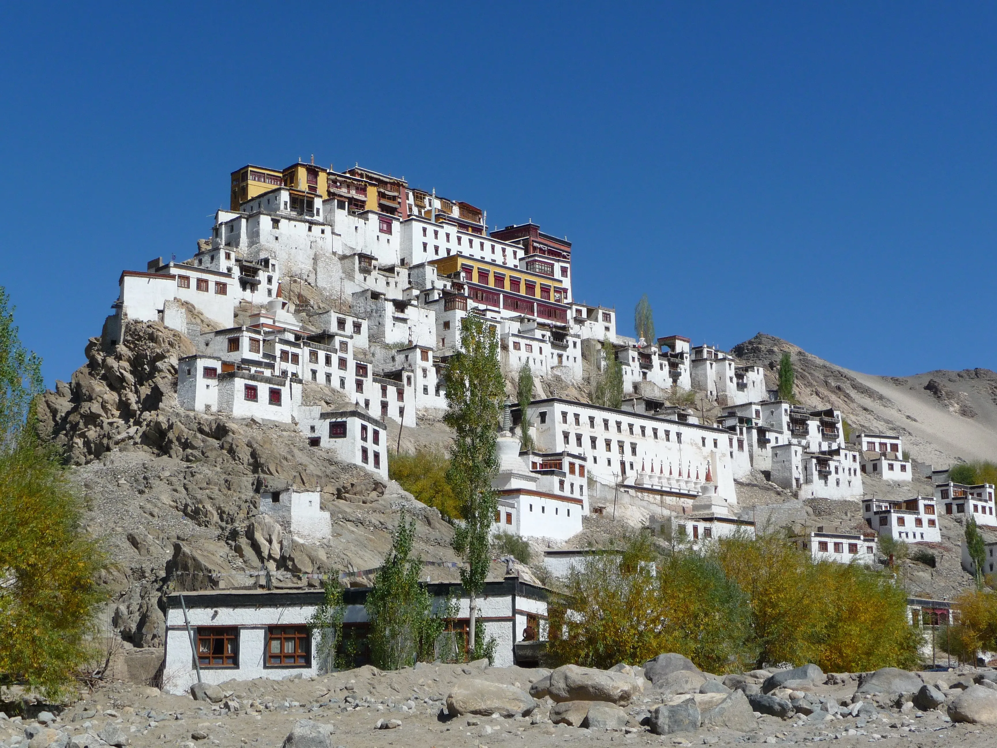 Thiksey Monastery, the mini Potala Palace of Ladakh on hilltop