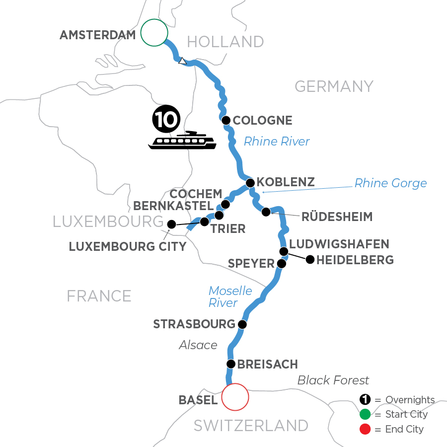 The Rhine & Moselle (Southbound) 2026