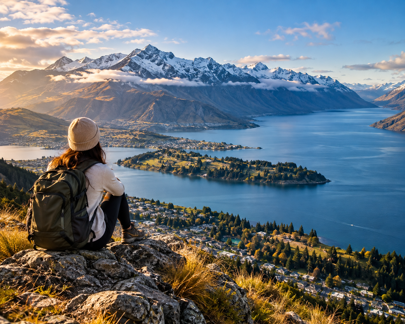 newzealand travel scene