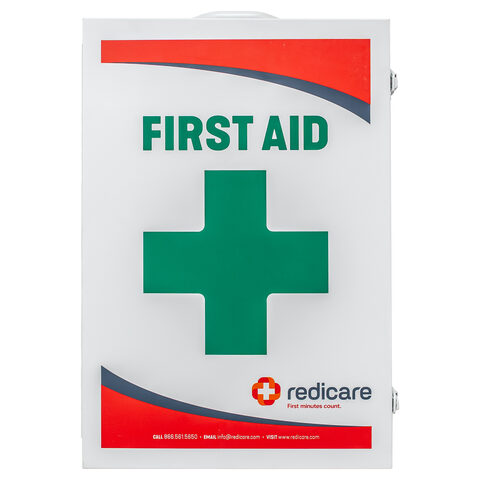 Redicare wall-mounted first aid cabinet