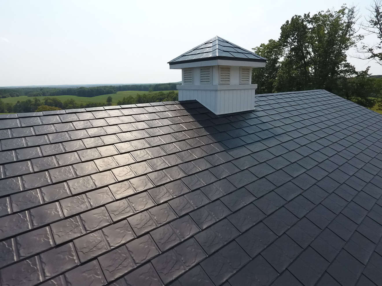 aluminum metal roof shingles of slate roofing