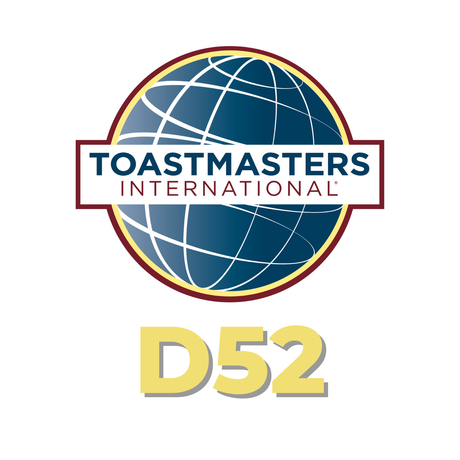 Toastmasters international District 52 Logo