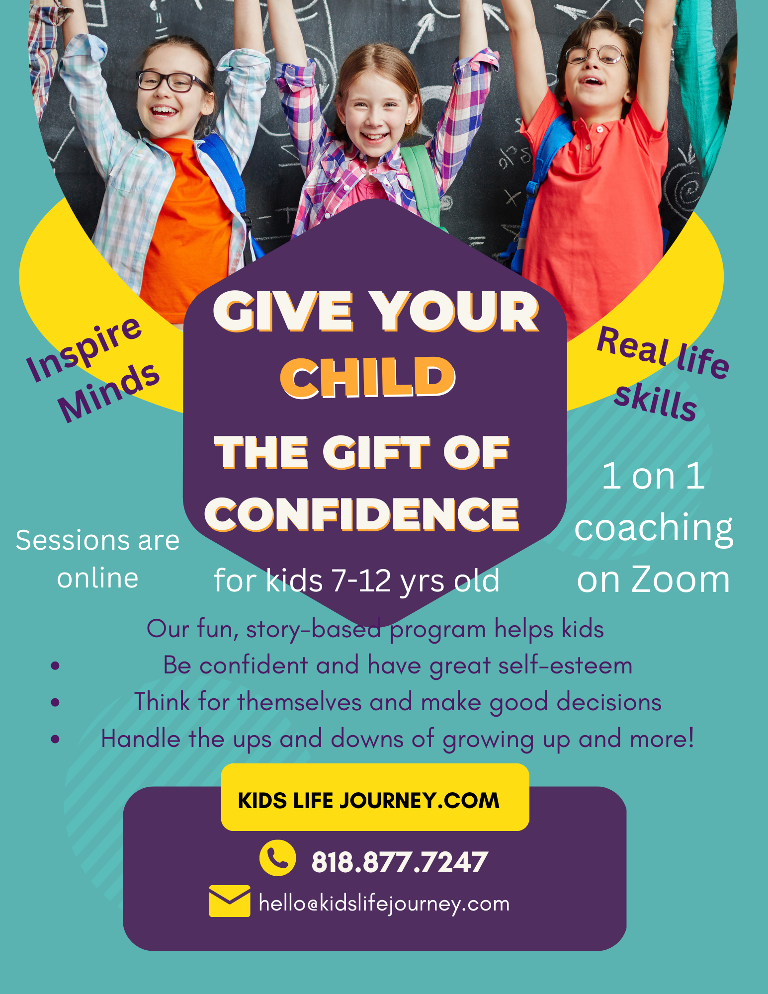 Life Coaching for Kids Teach Your Child Self-Confidence