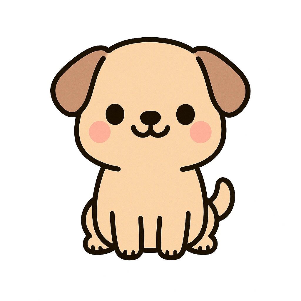 dog — keyword picture for the d sound