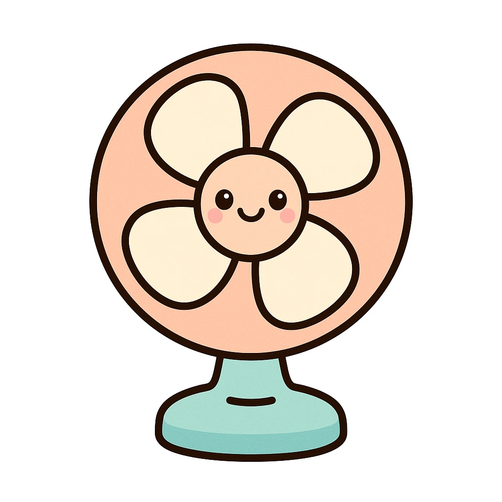 fan — keyword picture for the f sound
