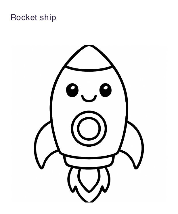 Free Space & Planet Coloring Pages