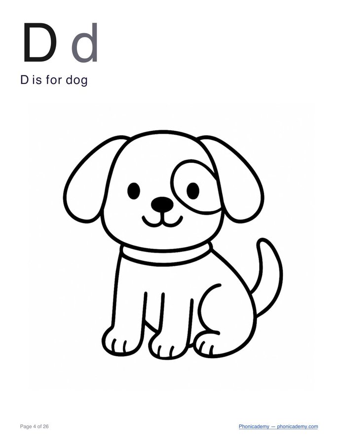ABC Coloring Book (PDF) — page 5