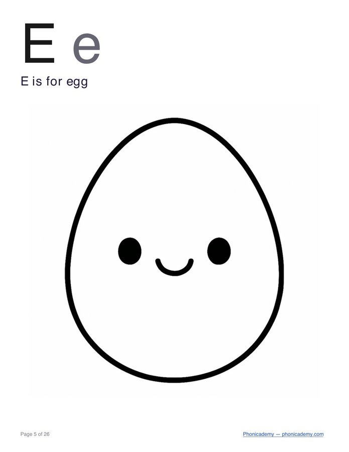 ABC Coloring Book (PDF) — page 6