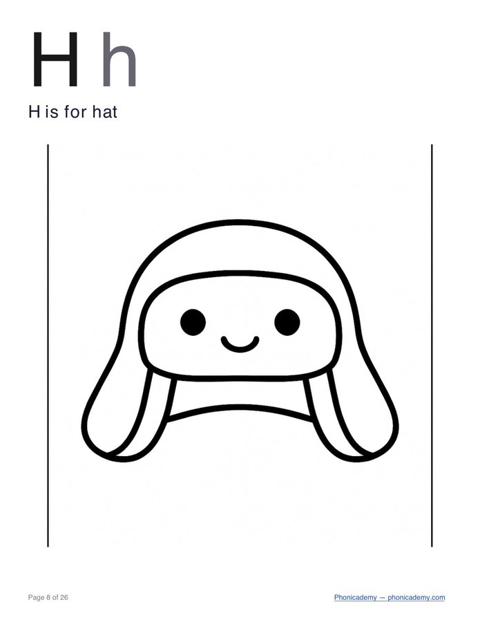 ABC Coloring Book (PDF) — page 9