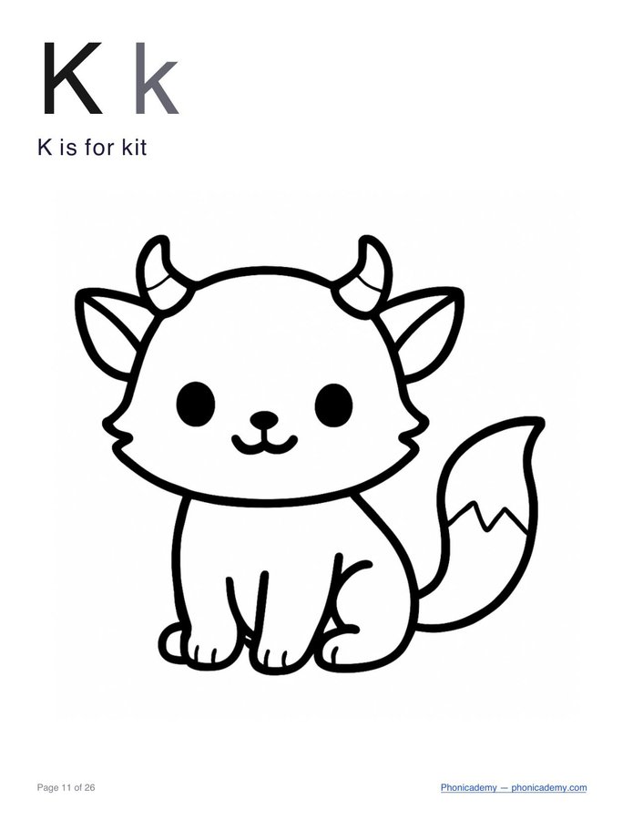 ABC Coloring Book (PDF) — page 12