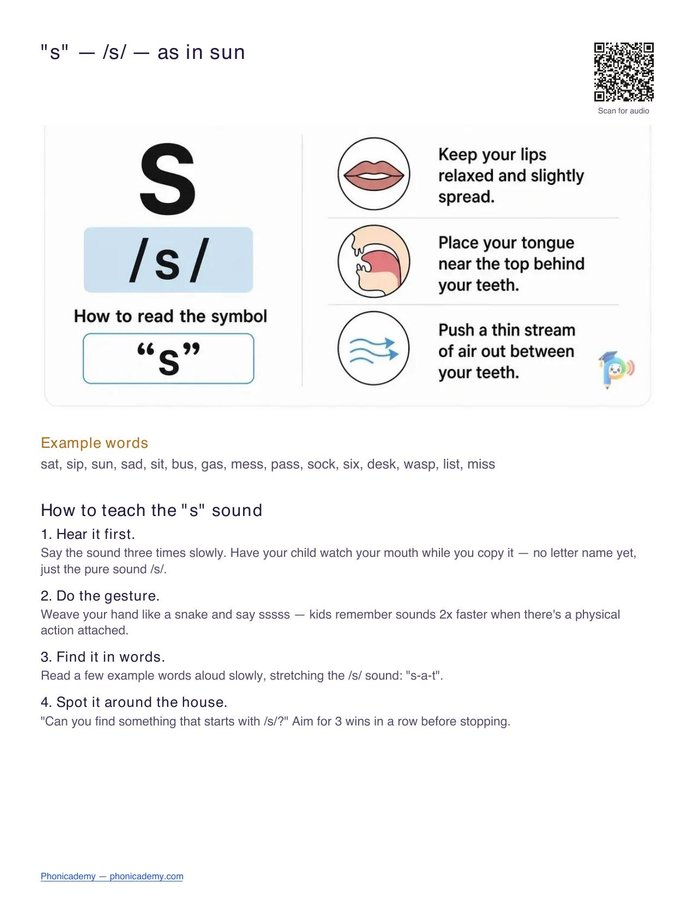 49 Mouth Shape Cards (PDF) — page 2