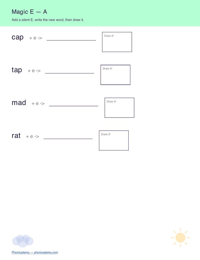 Magic-E Pack (Free PDF) — page 2