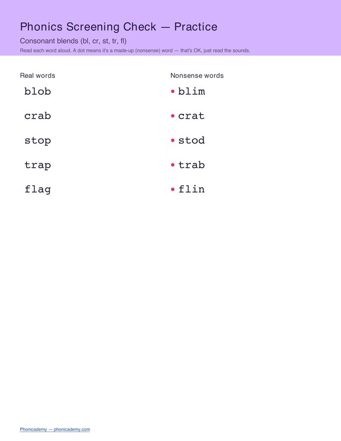 Phonics Screening Check Practice (PDF) — page 3