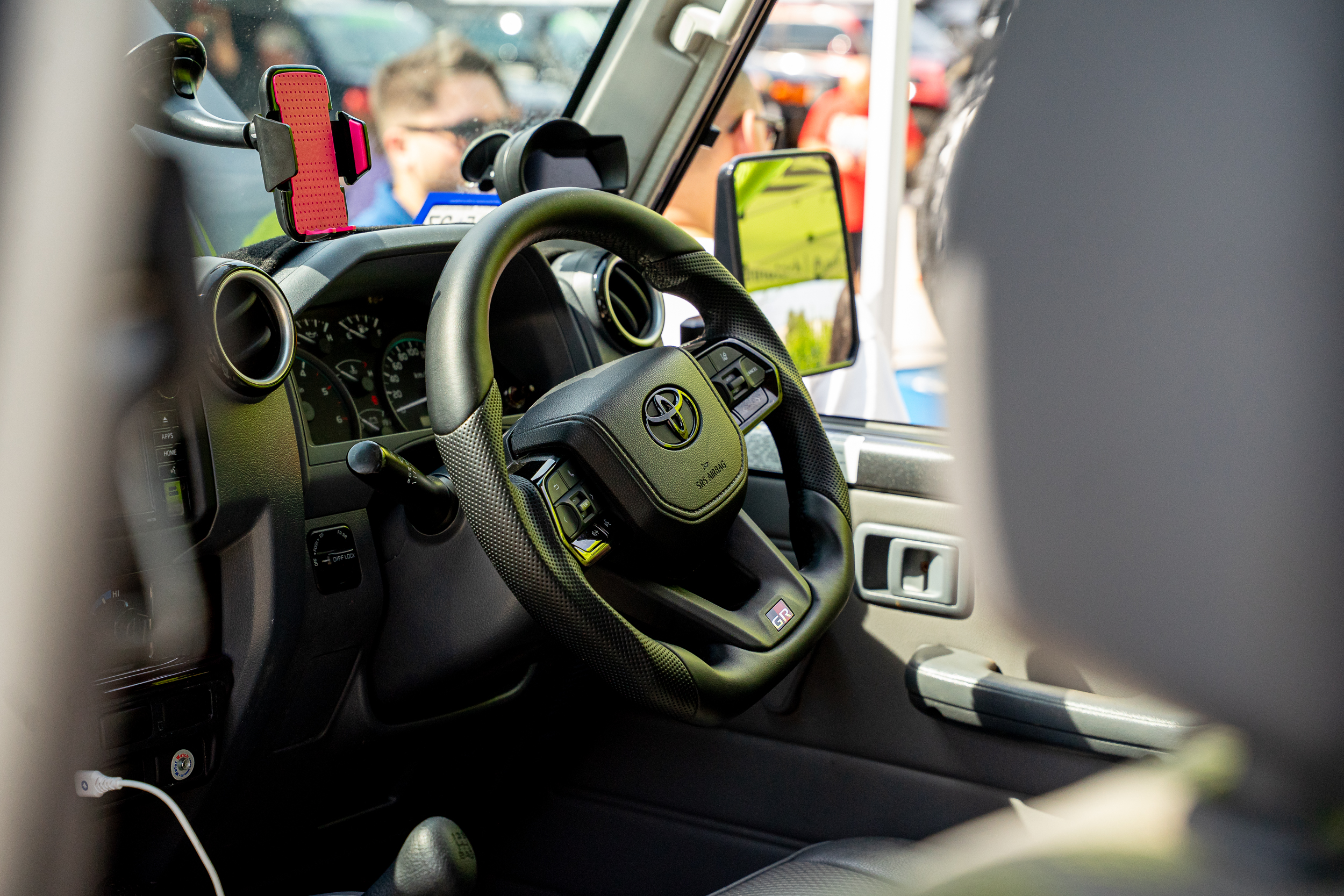 Peeking inside
