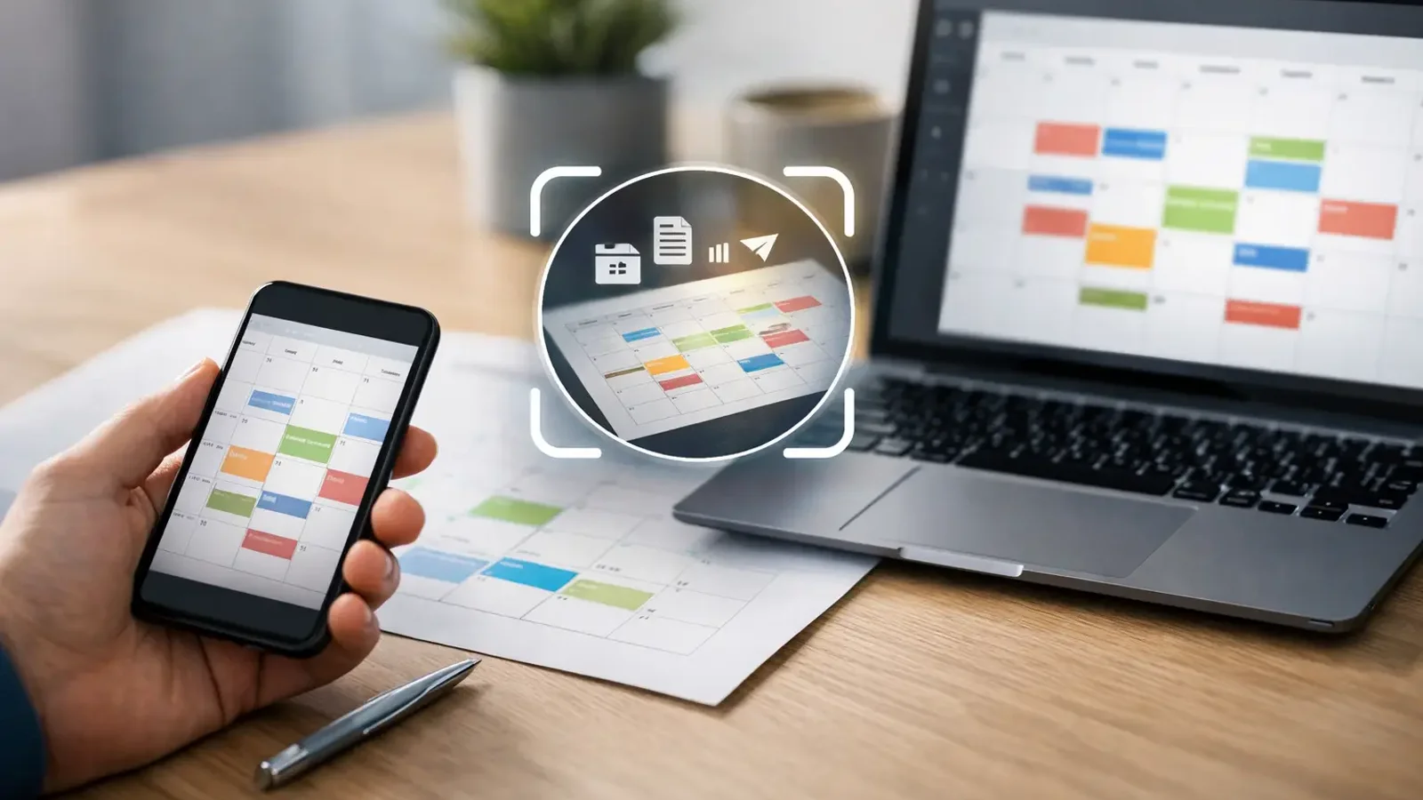 What a Calendar OCR App Actually Solves