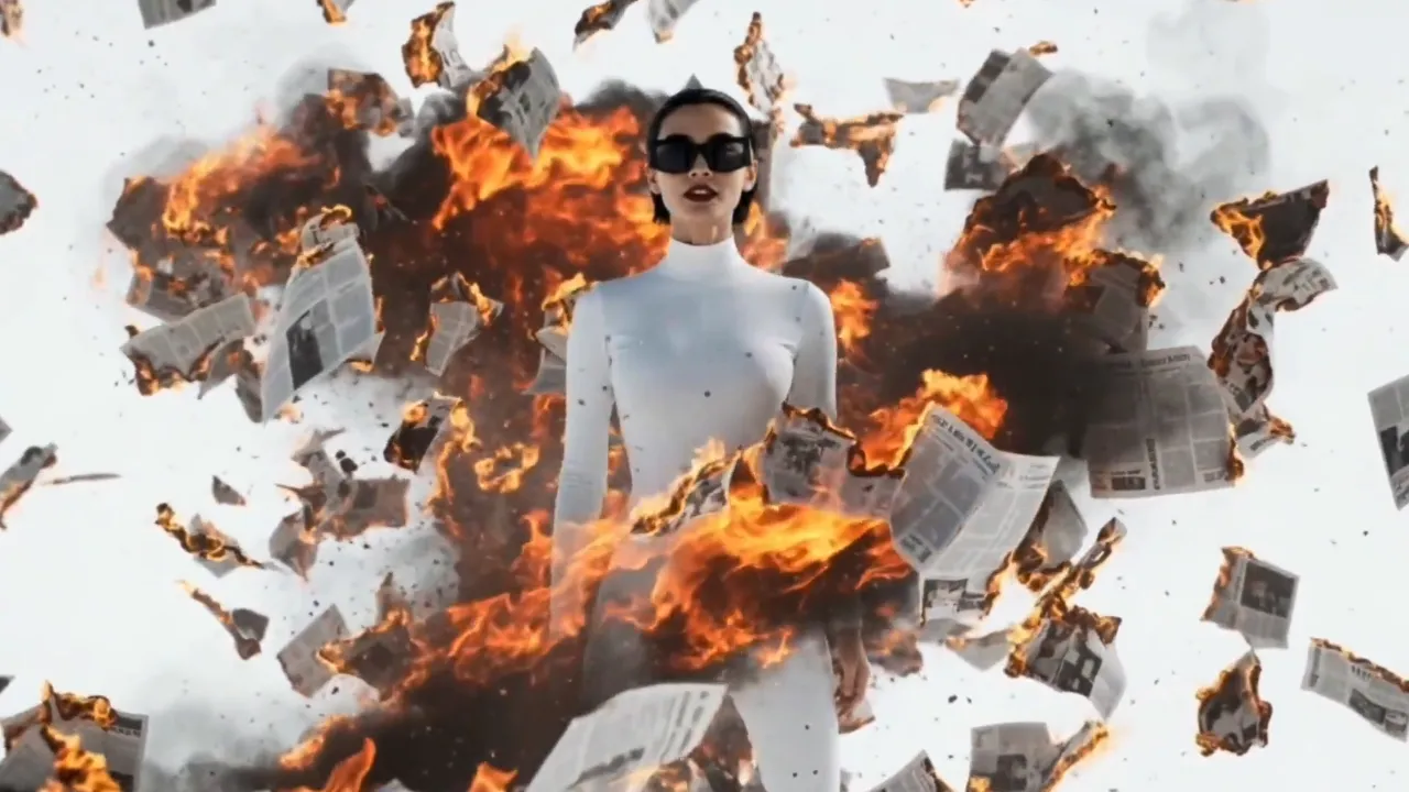 Hold On The Moment - Amazing AI-generated music video showcase