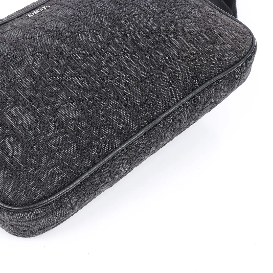 Dior Safari Black Oblique Jacquard Messenger Bag