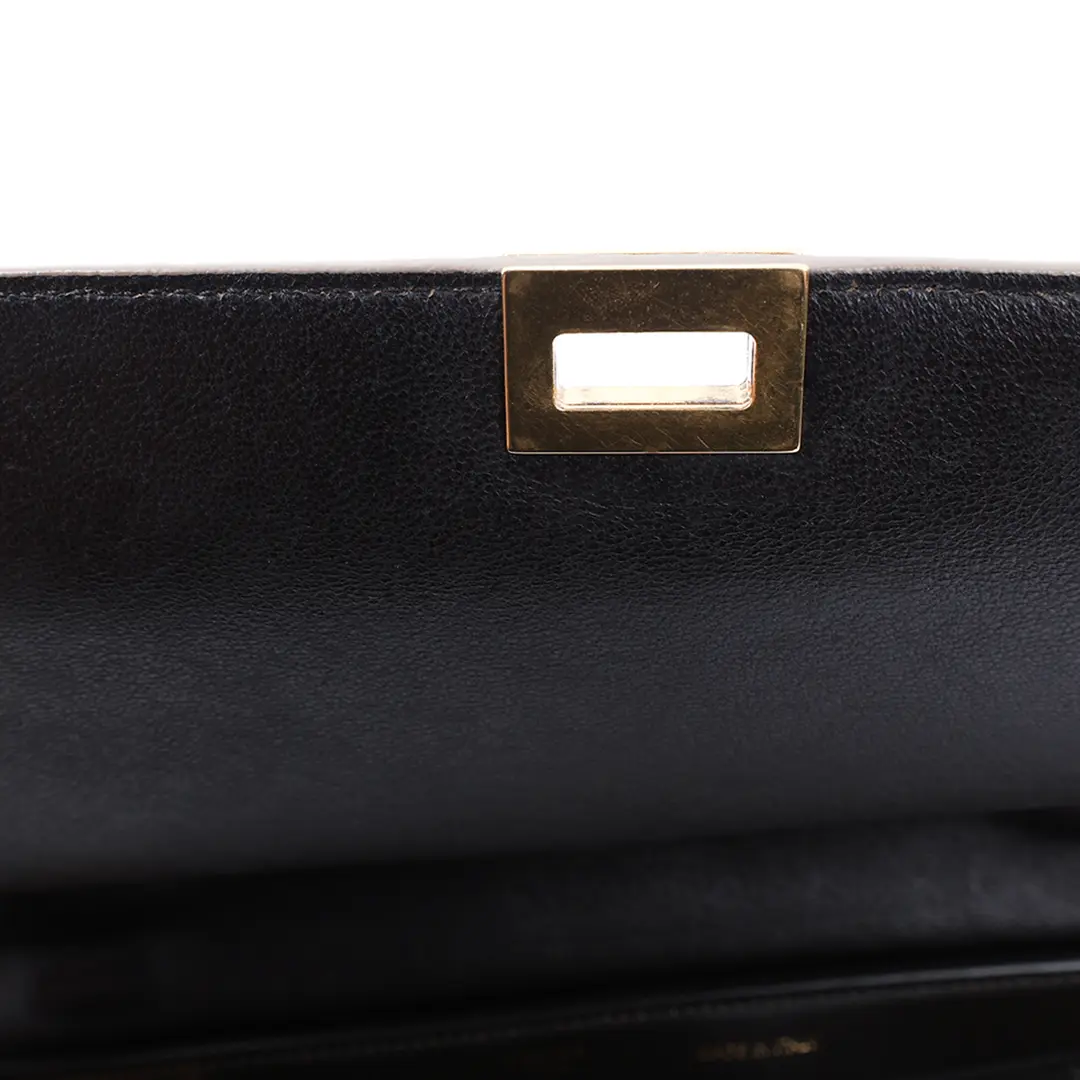 Celine Trapeze Beige Leather Suede Handbag
