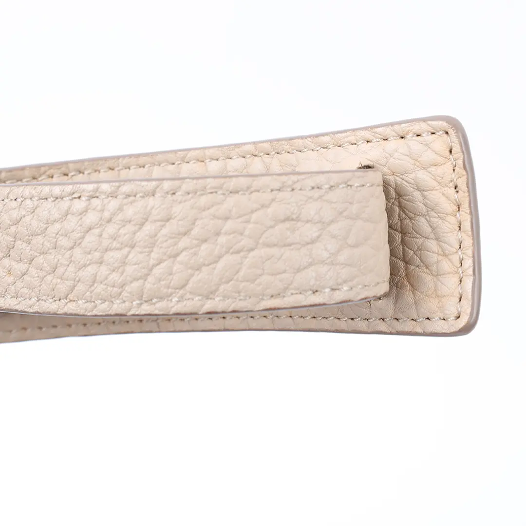Celine Trapeze Beige Leather Suede Handbag