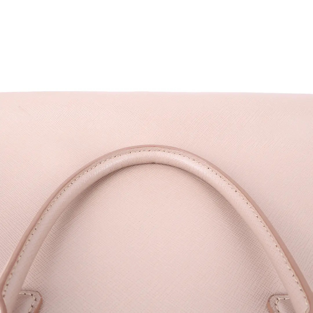 Prada Galleria Pink Saffiano Leather Handbag
