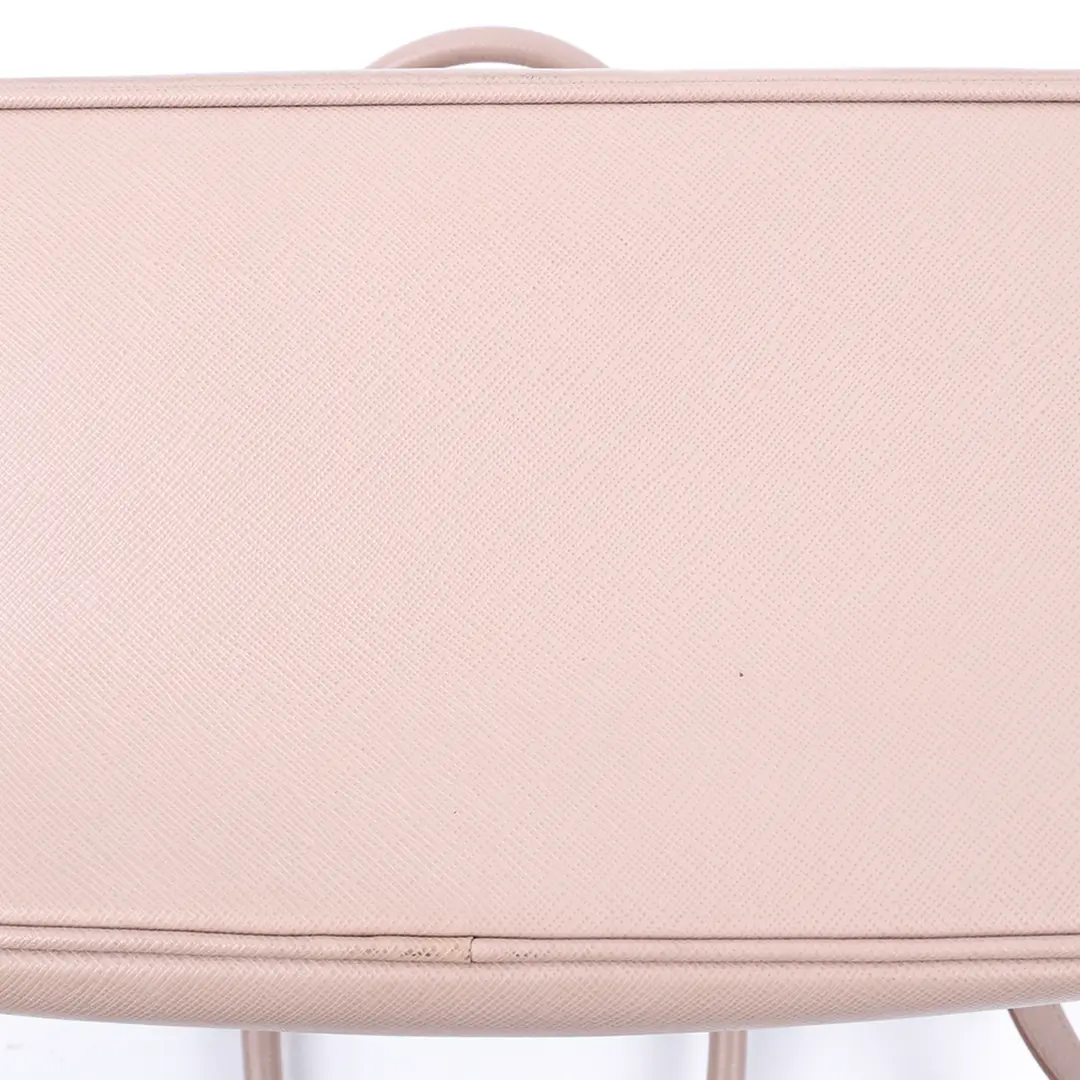 Prada Galleria Pink Saffiano Leather Handbag