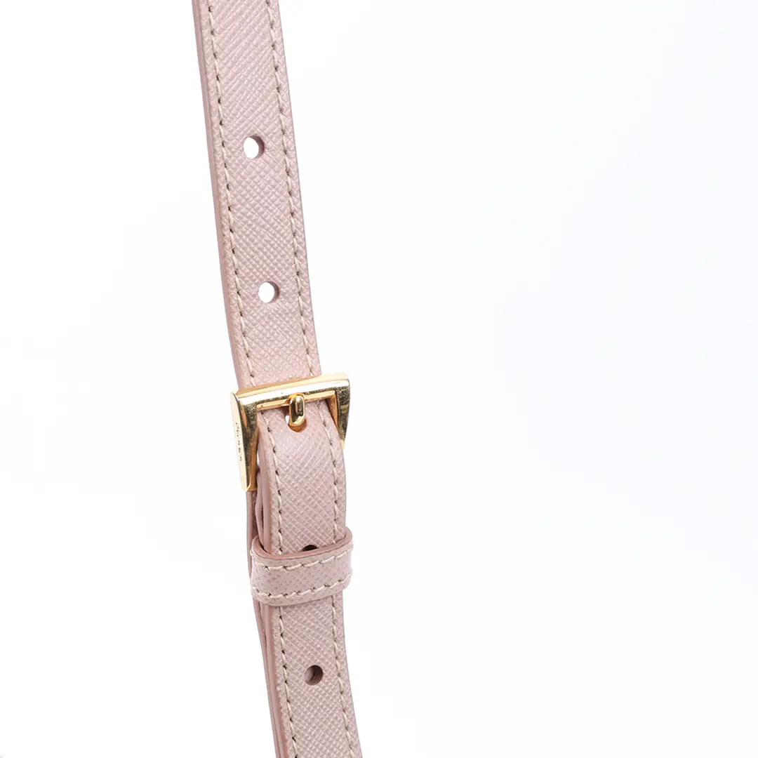Prada Galleria Pink Saffiano Leather Handbag