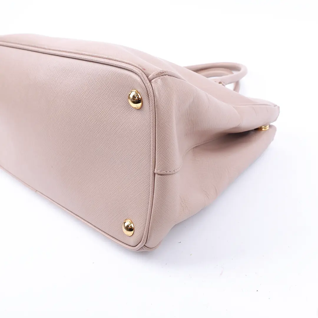 Prada Galleria Pink Saffiano Leather Handbag