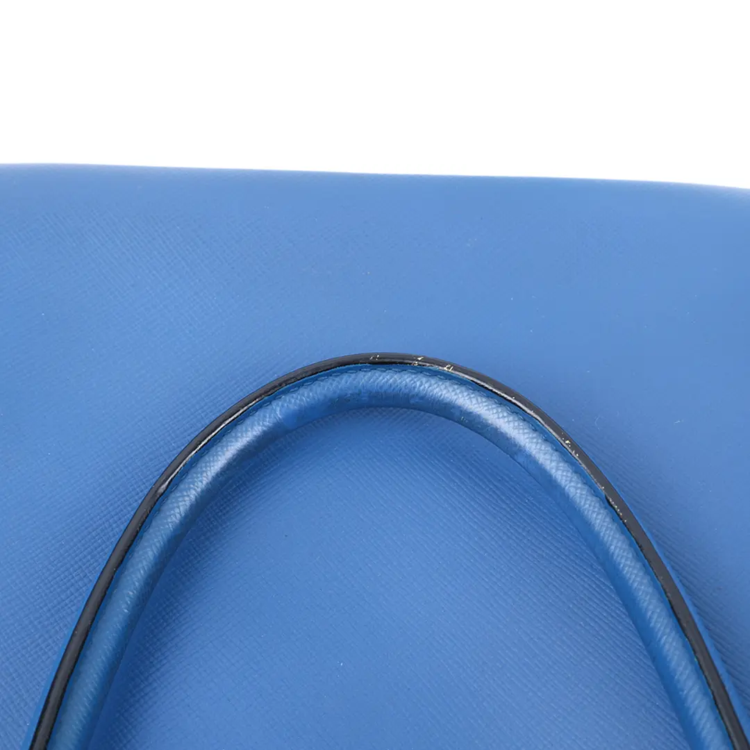Prada Galleria Blue Saffiano Leather Handbag